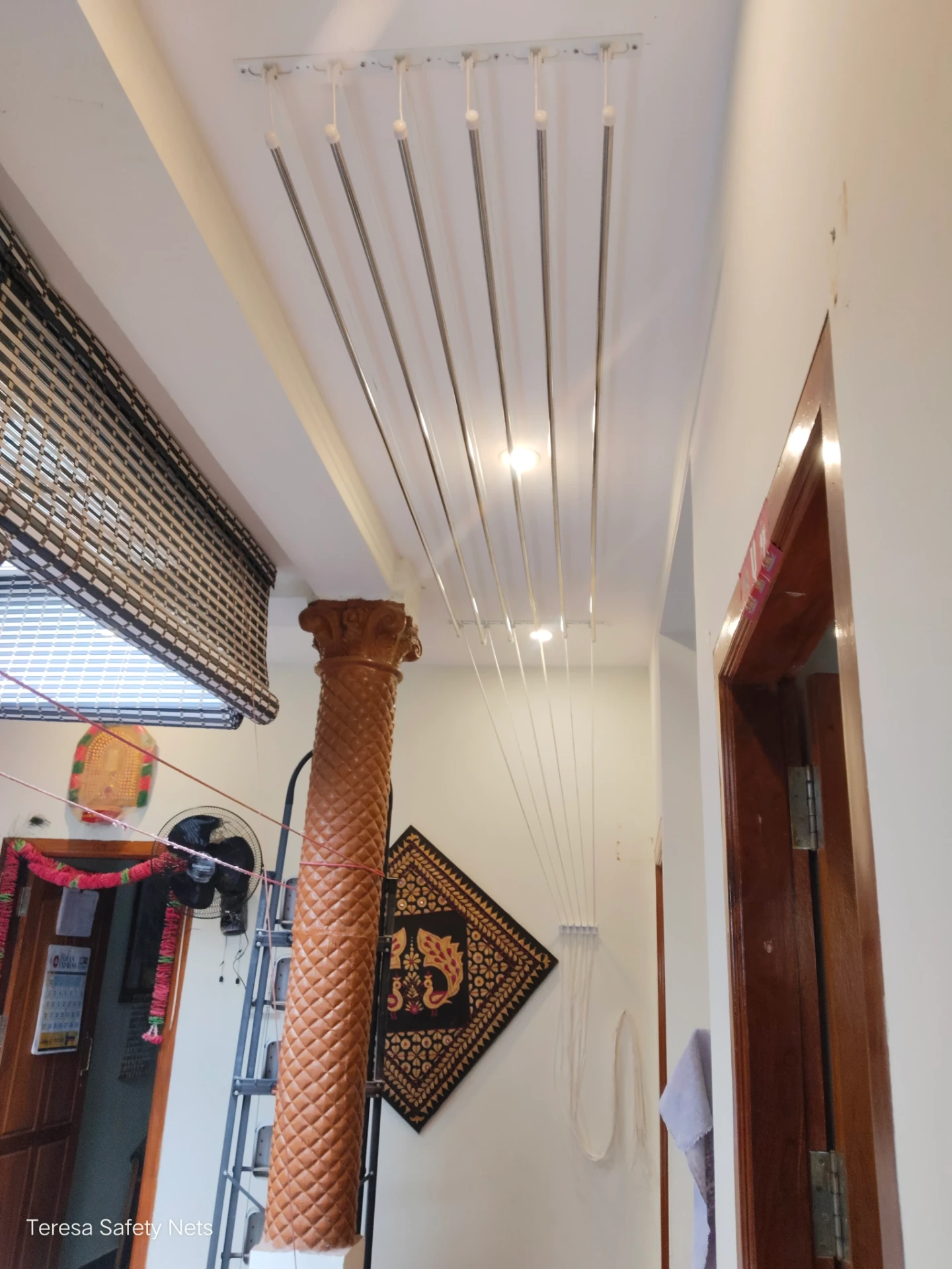 Ceiling Cloth Hanger Installation in Chennai