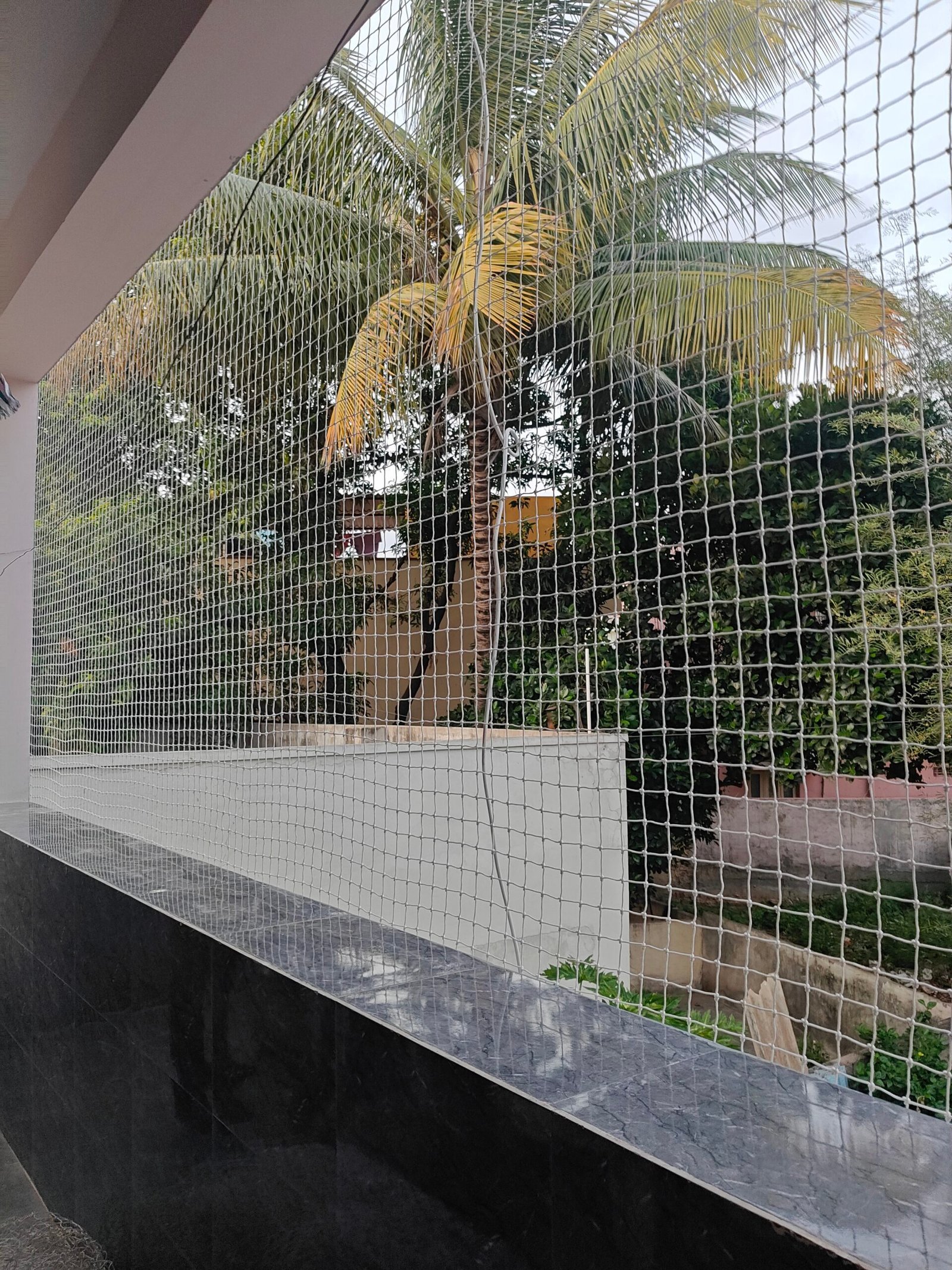 Pigeon Net for Wash Area